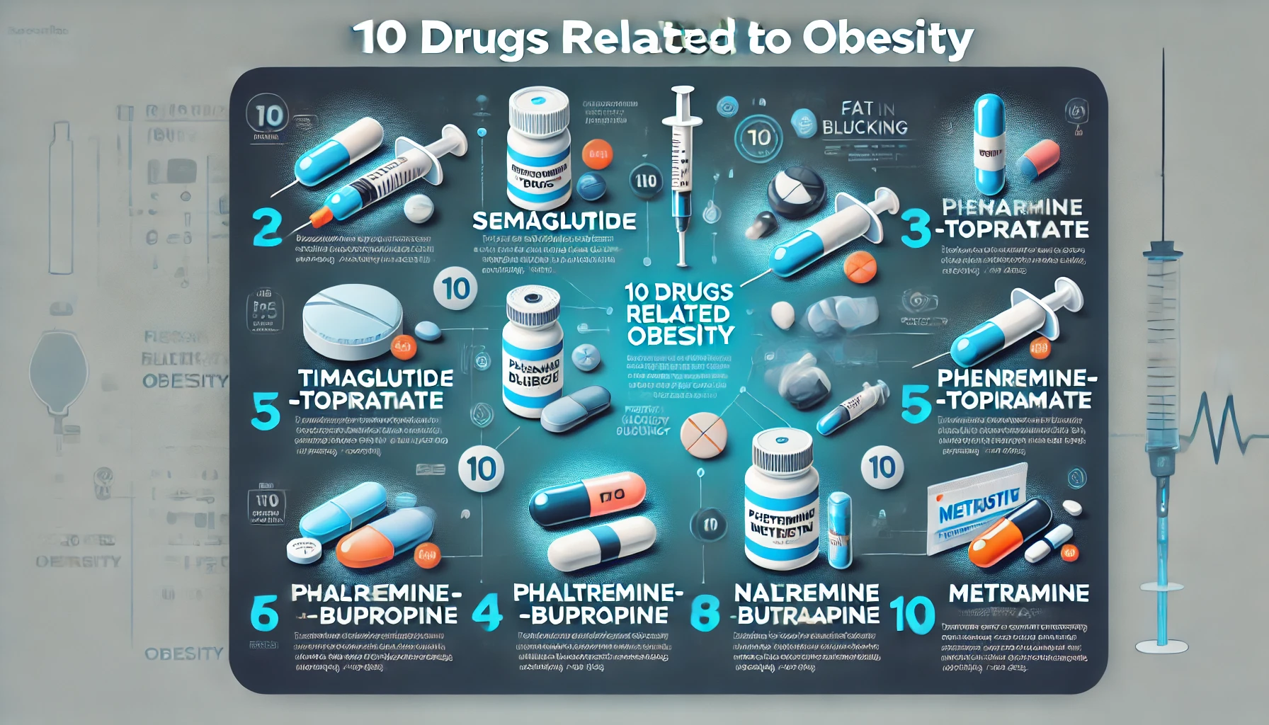 Obesity is a growing global health concern, with medications playing a crucial role in its management. Some drugs aid in weight loss, while others may contribute to weight gain.