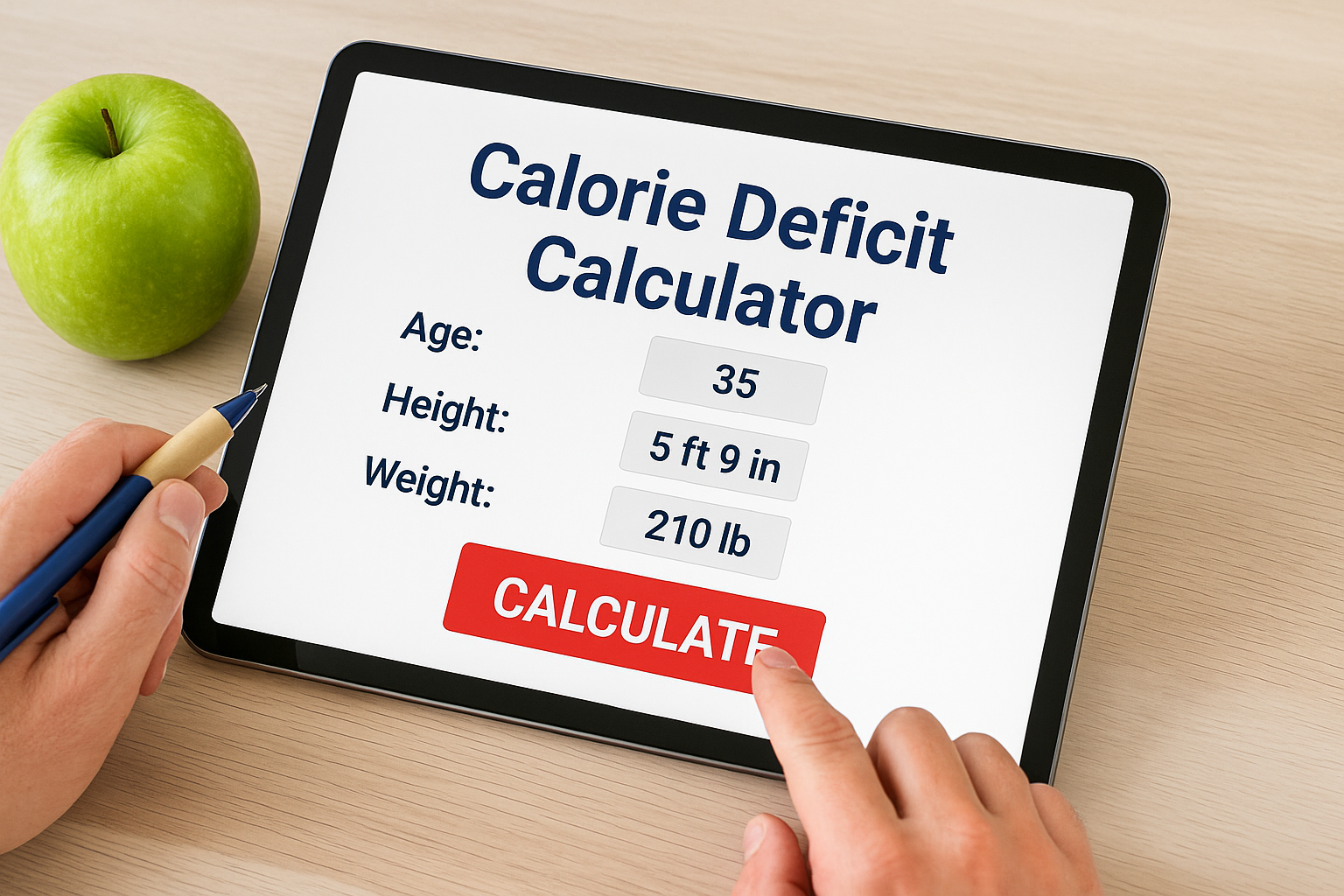 calorie deficit calculator