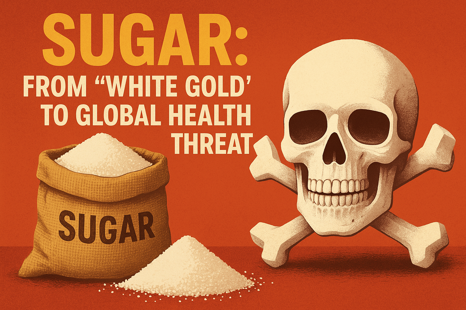 Sugar: From “White Gold” to Global Health Threat