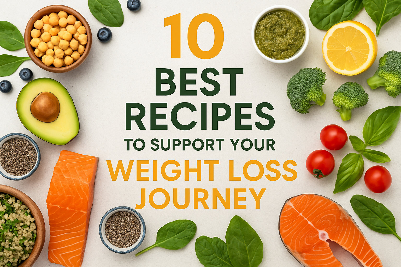 10 Best Recipes to Support Your Weight Loss Journey