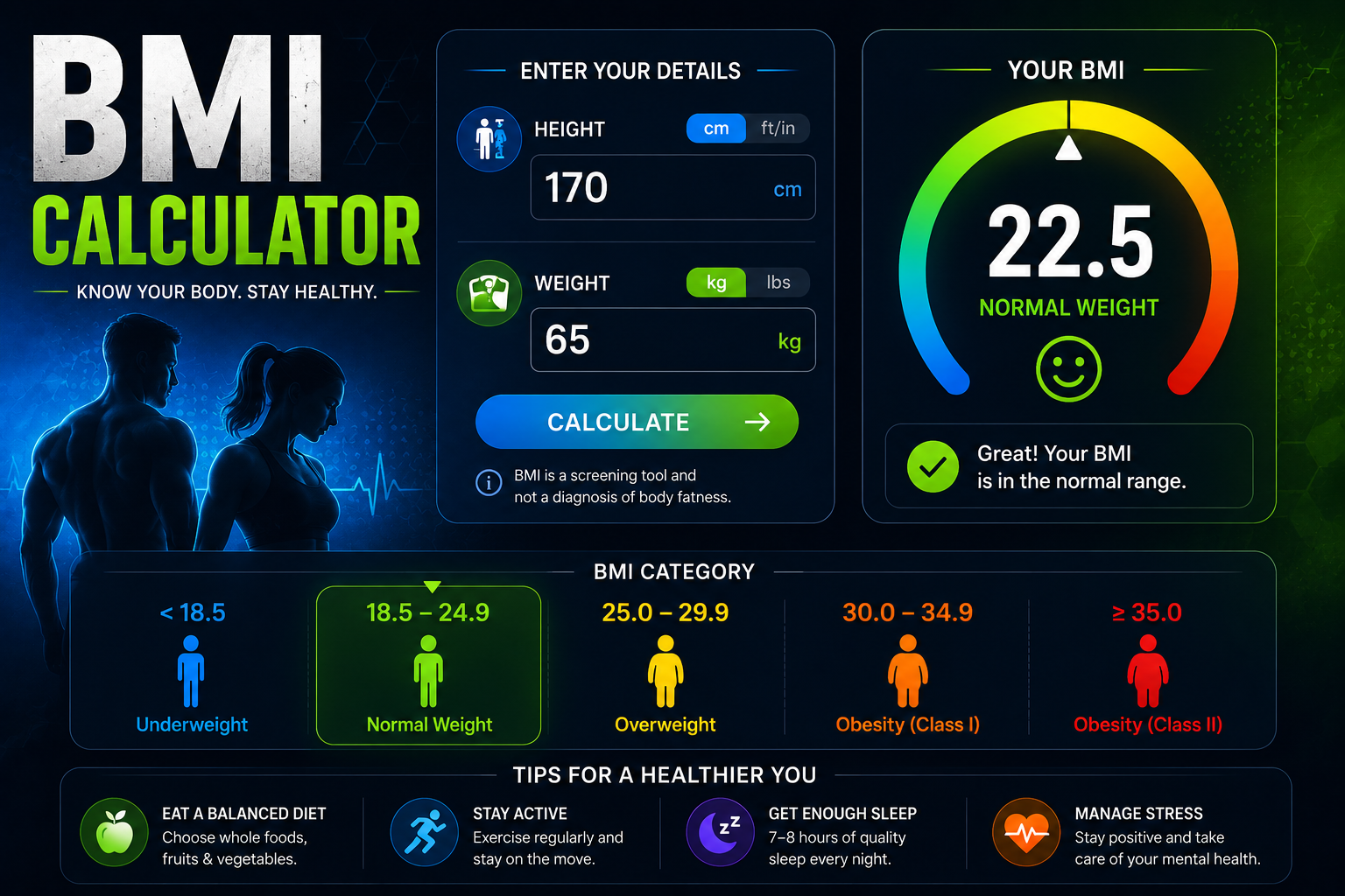 BMI CALCULATOR