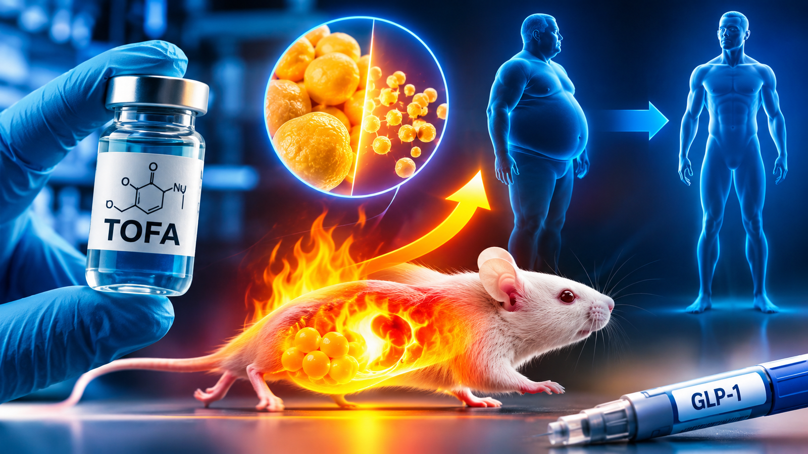 TOFA: Experimental Obesity Drug Makes Mice Burn More Fat Without Eating Less