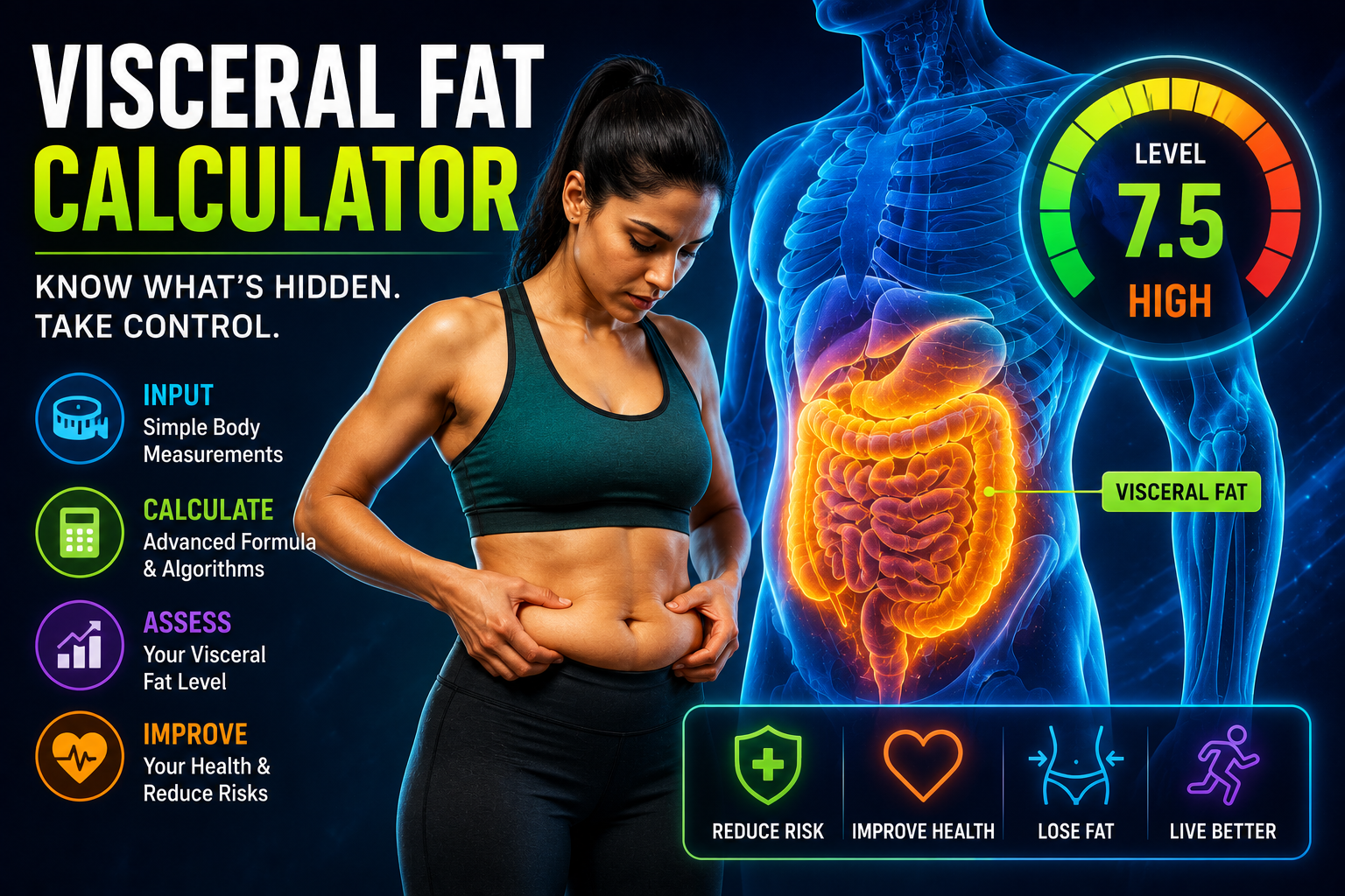 visceral fat calculator